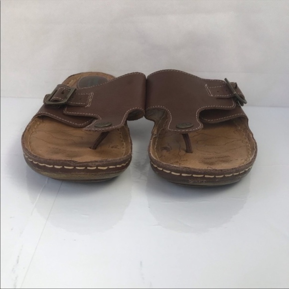 Montana Artisan Crafted leather thong sandals 8M - Picture 2 of 11